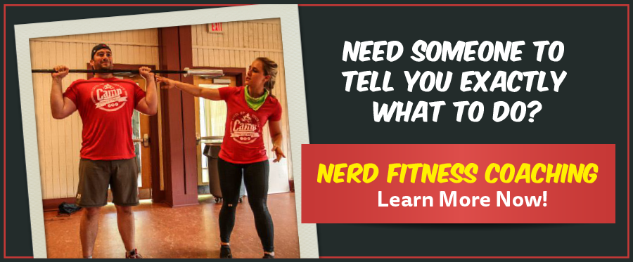 Nerd Fitness Coaching Banner