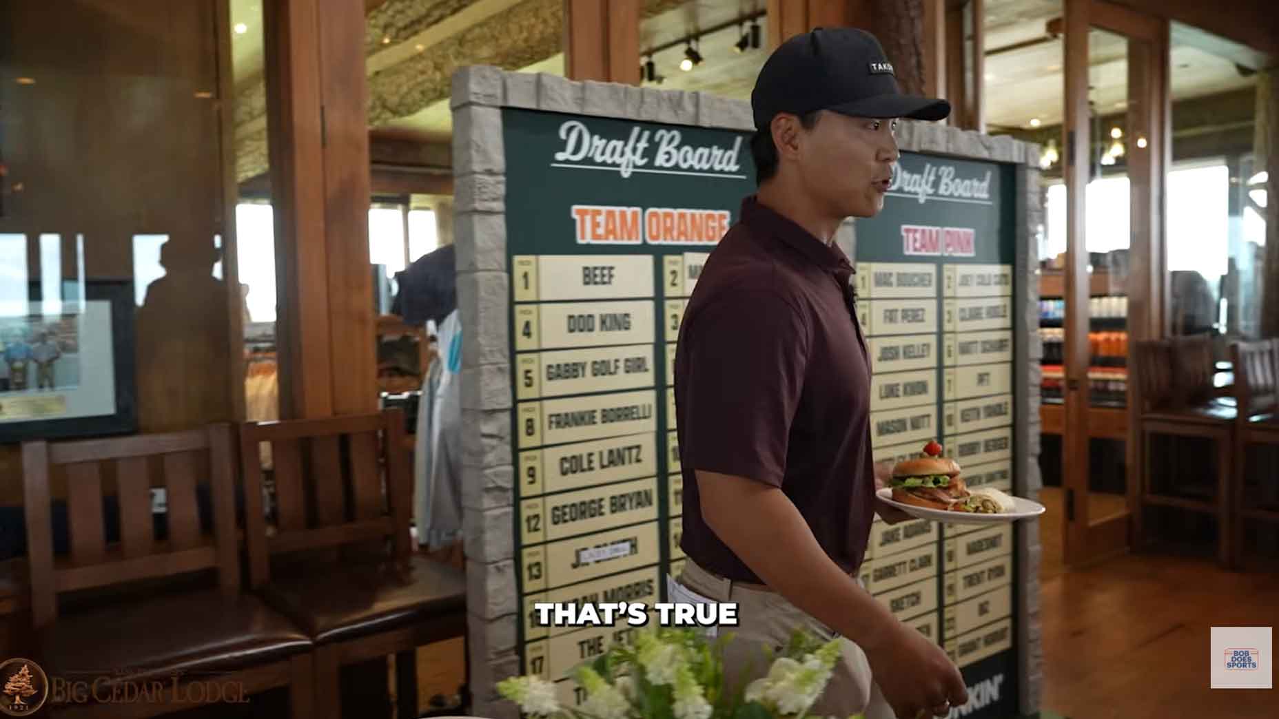 Luke Kwon was confronted about oversleeping at the Internet Invitational.