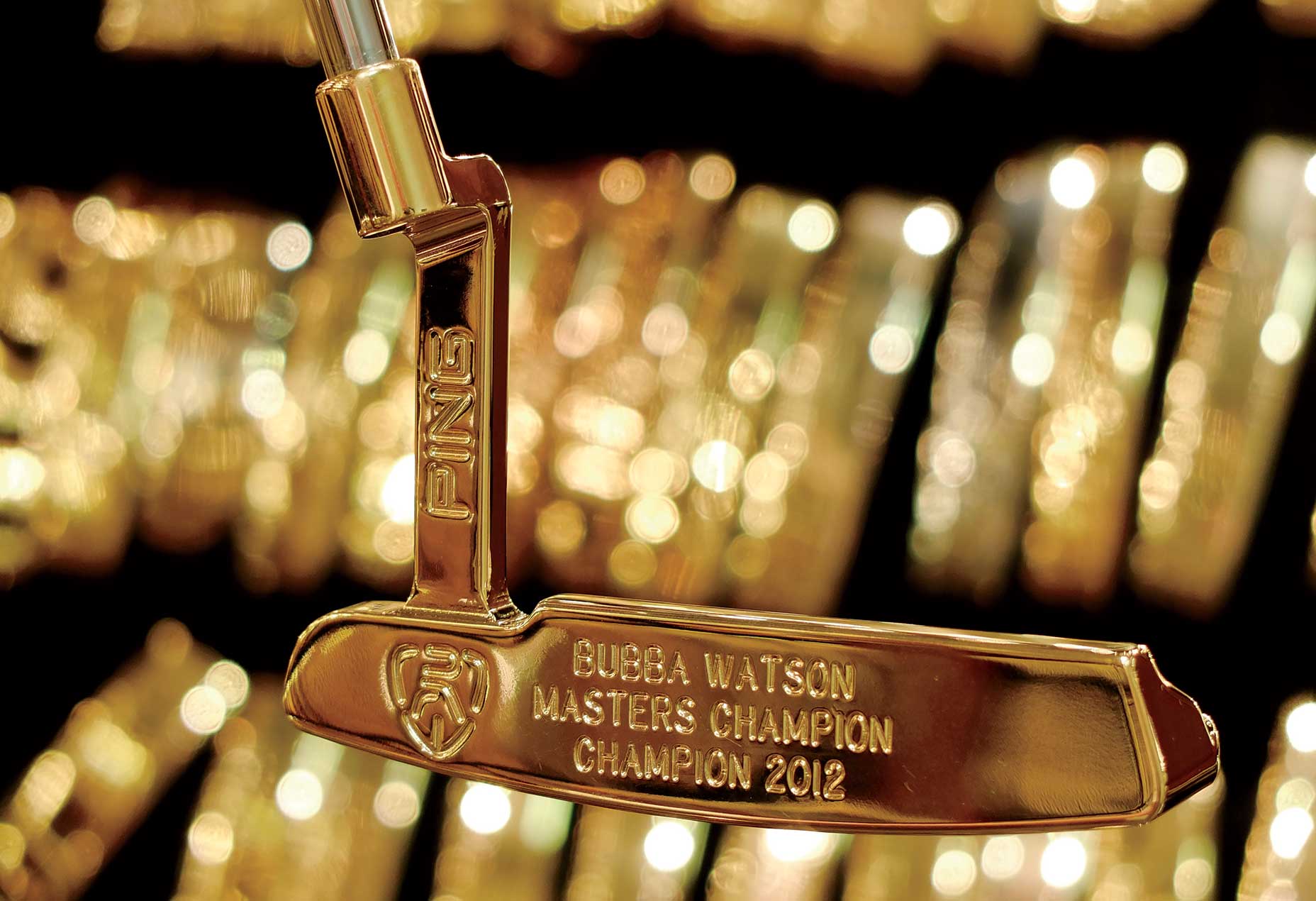 a putter in the ping vault