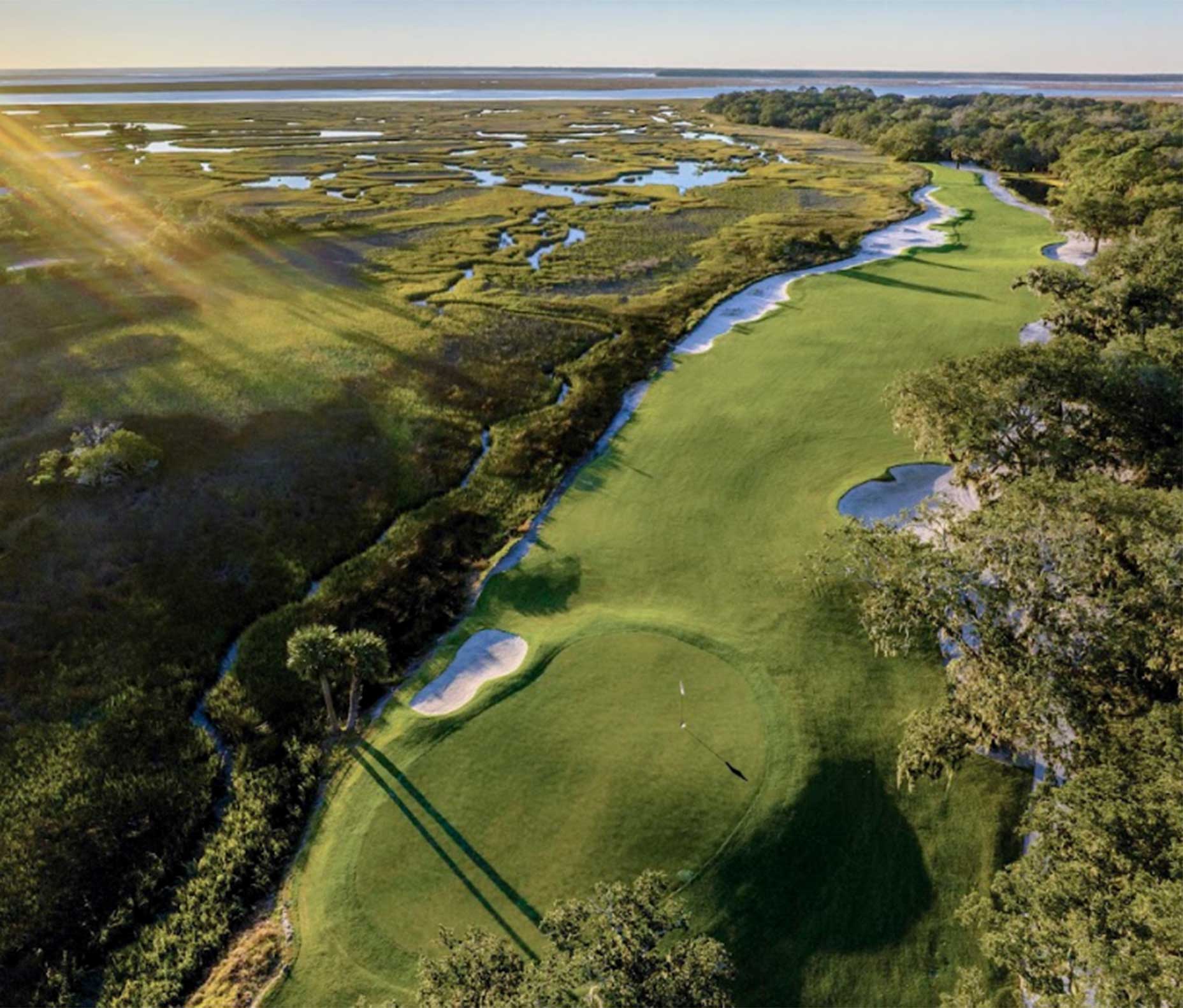 A view of Oak Marsh at Omni Amelia Island.