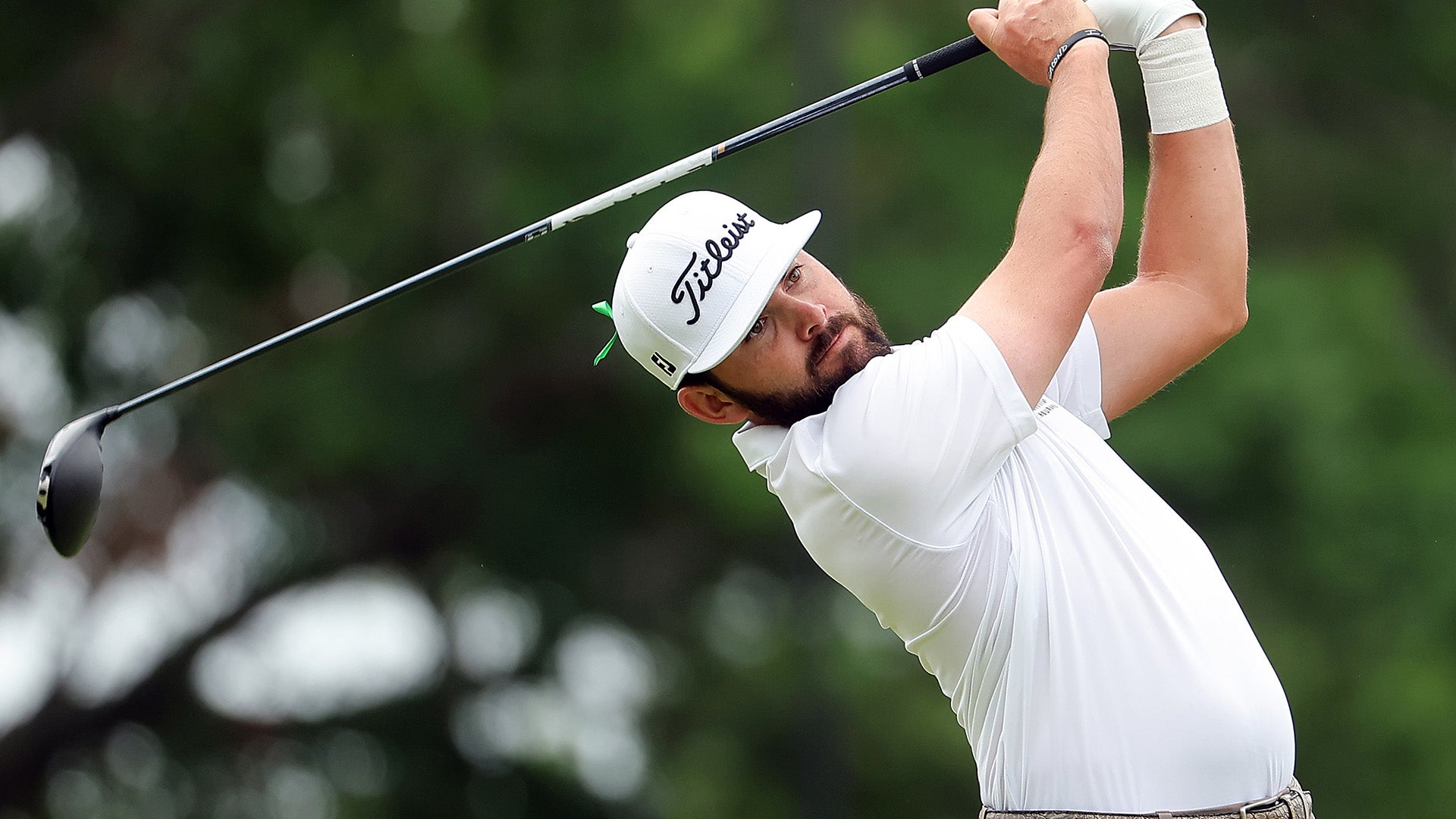 Hayden Buckley hits a drive