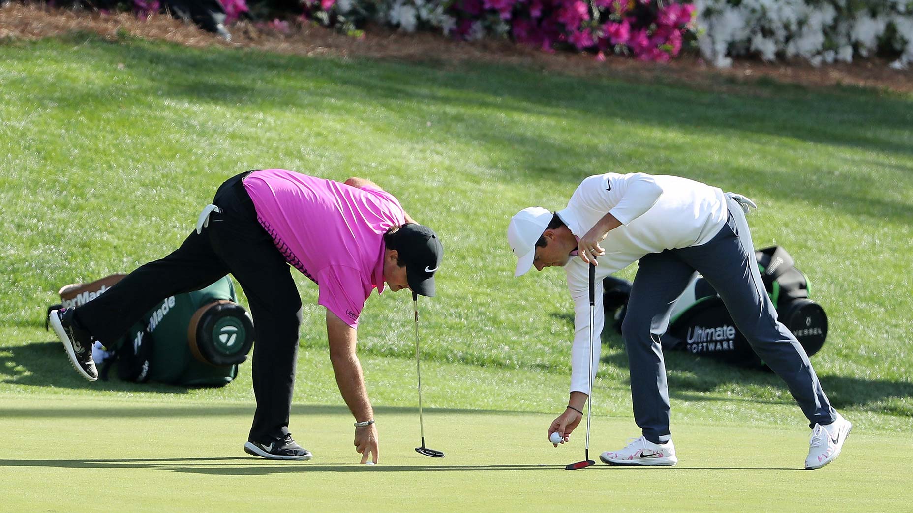Patrick Reed and Rory McIlroy played together in the final pairing at the 2018 Masters.