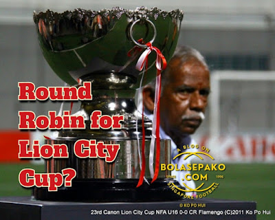 The Lion City Cup Trophy