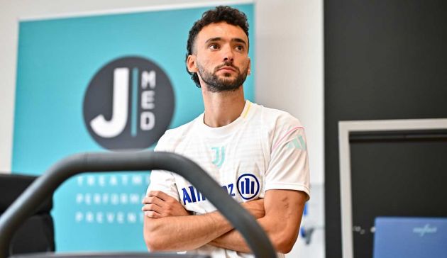 Joao Mario during his Juventus medical