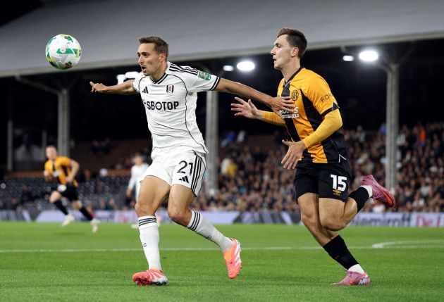 Timothy Castagne in action for Fulham