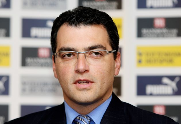 Damien Comolli during his time at Spurs