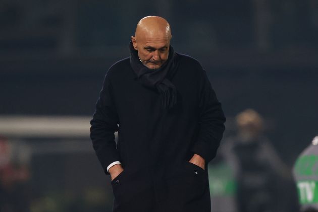 Luciano Spalletti looking on