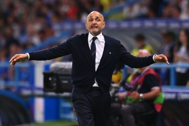 Luciano Spalletti during his time with Italy