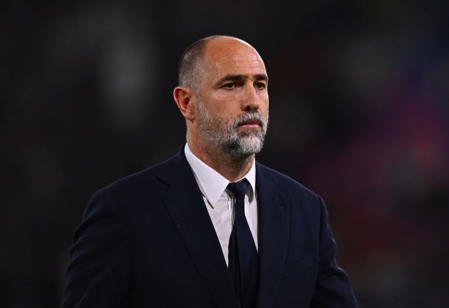 Igor Tudor looking on